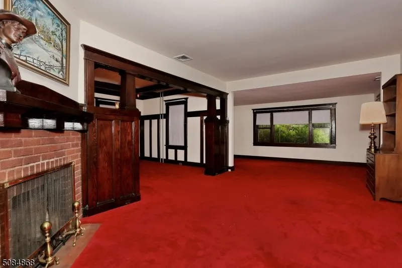 Living room before painting