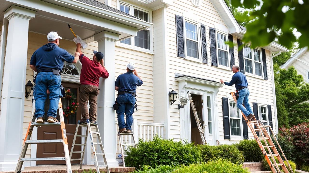 Outside House Painting