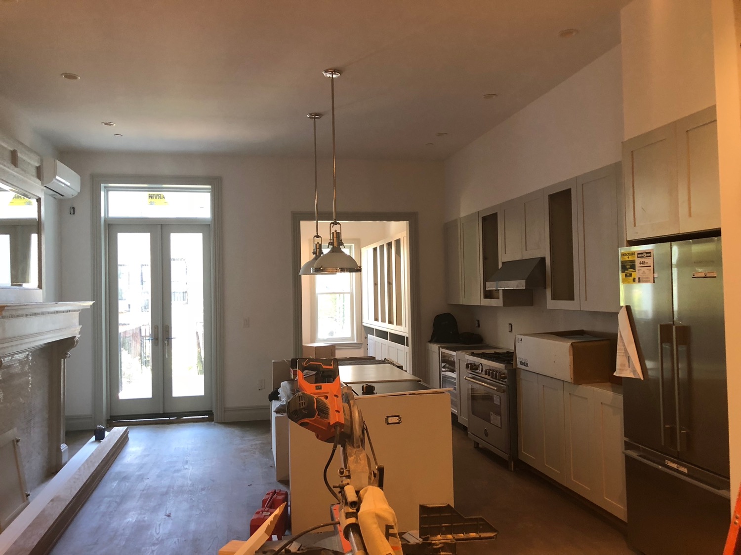 Harlem Brownstone painting project by Neat Painters